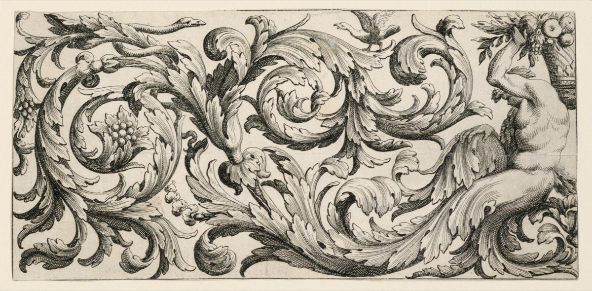 Frieze — Jean Le Pautre, French, 1618–1682