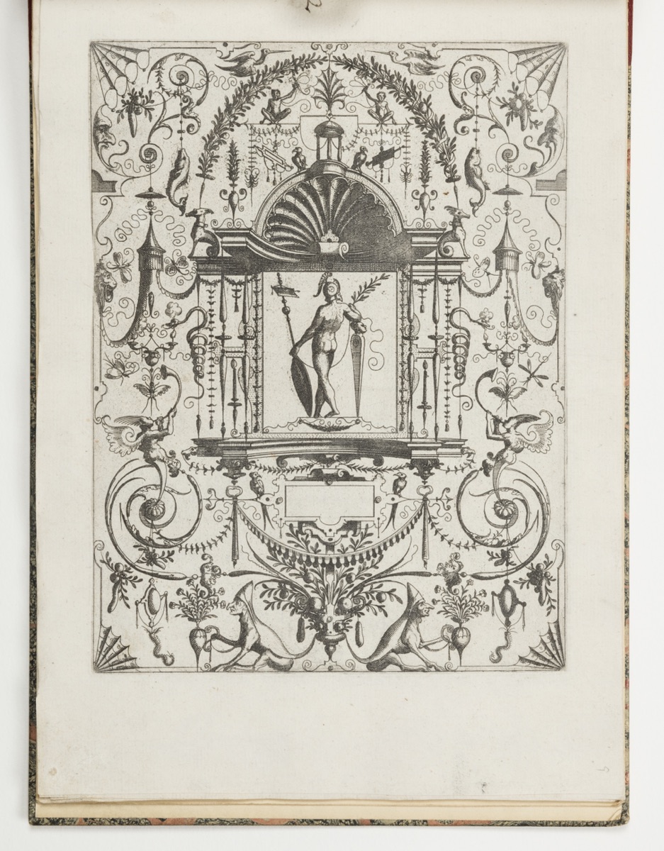 Plate 22, from Grotteßco in diverßche manieren (Various Grotesques) — Hans Vredeman de Vries, Dutch, 1527 - ca. 1606; Jan van Doetechum the Elder, Dutch, active 1554 - ca. 1600; Lucas van Doetechum, Dutch, after 1584; Gerard de Jode, Flemish, 1509 - 1591