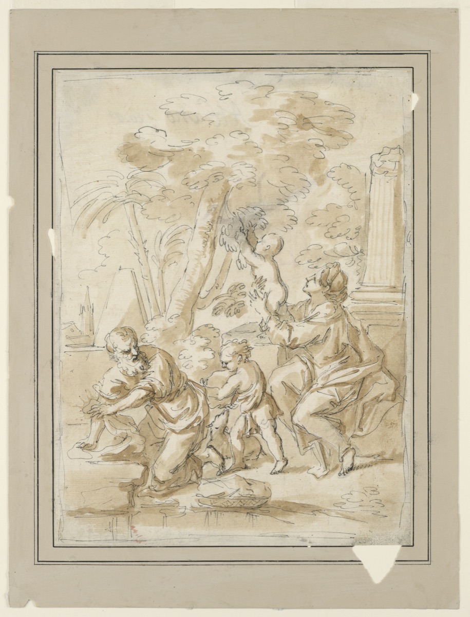 The Holy Family with Saint John