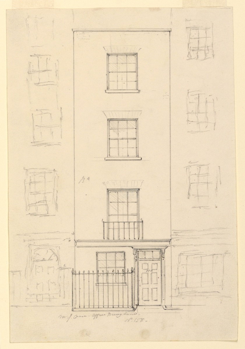 Facade of Frederick Crace's Office — Frederick Crace, English, 1779–1859