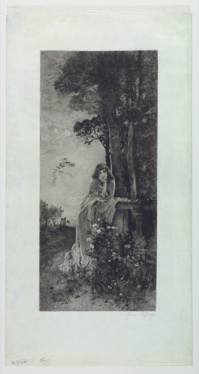 Reverie — Henri-Emile Lefort, French, 1852 - 1916