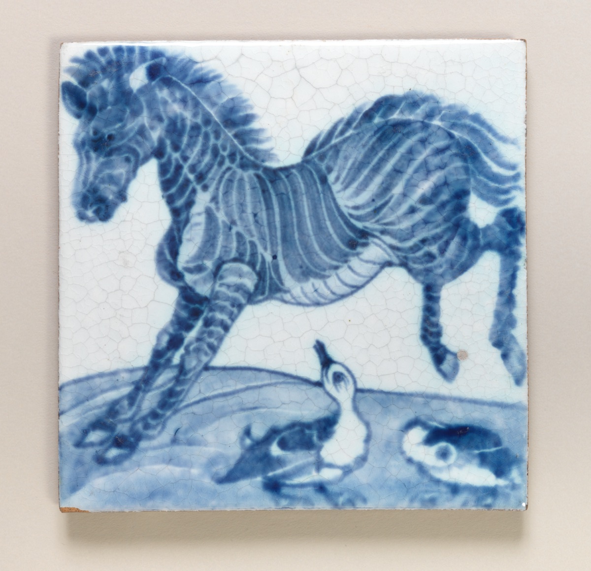 Tile — William Frend De Morgan, British, 1839–1917; Sands End Pottery, British, 1888 - 1907