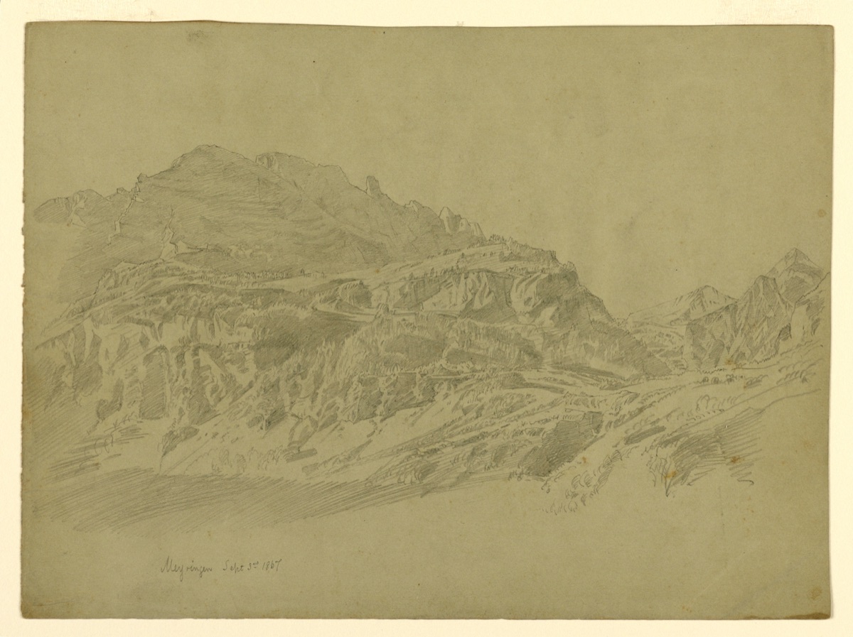 Landscape, Meiringen, Switzerland — William Trost Richards, American, 1833–1905