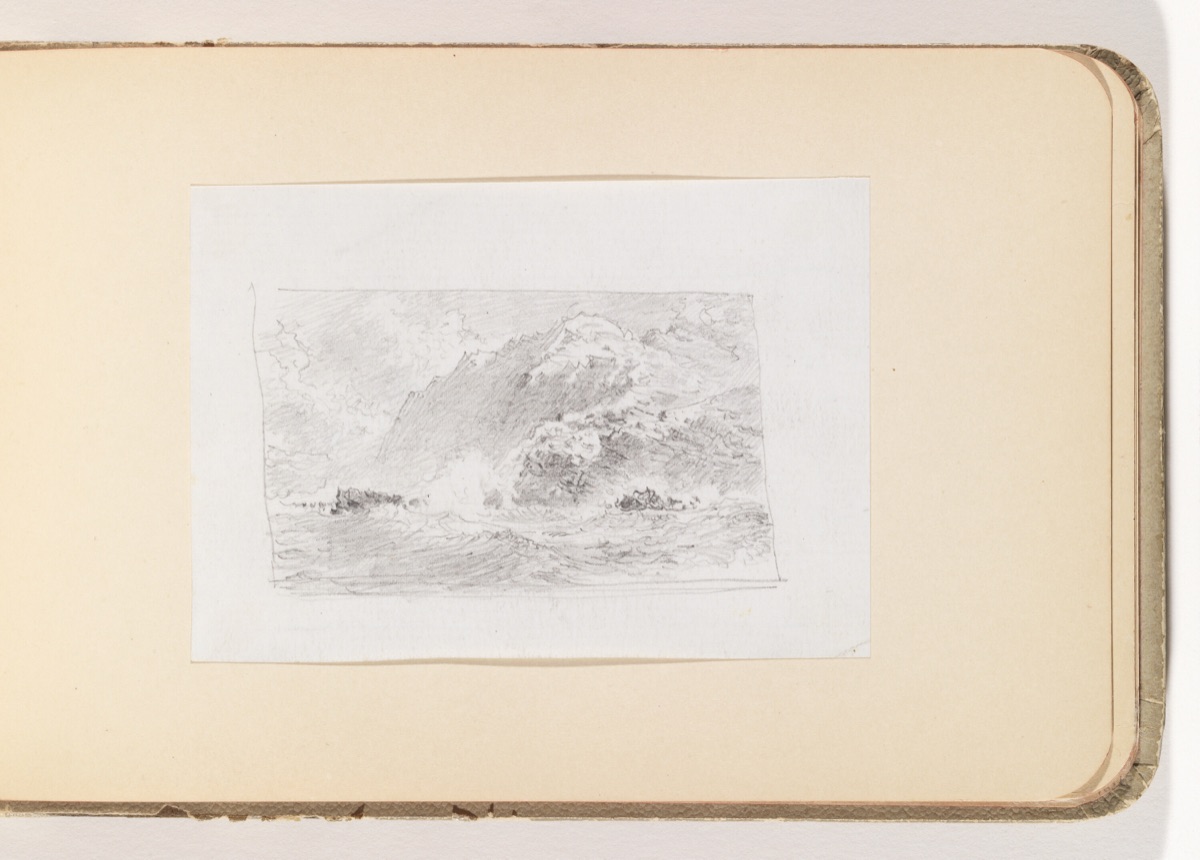 Cliffs and Ocean — William Trost Richards, American, 1833–1905