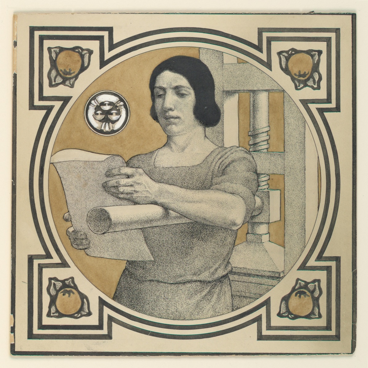 The Printer — Joseph J. Gould, American, ca. 1876–after 1932; Charles Scribner's Sons, New York, New York, USA