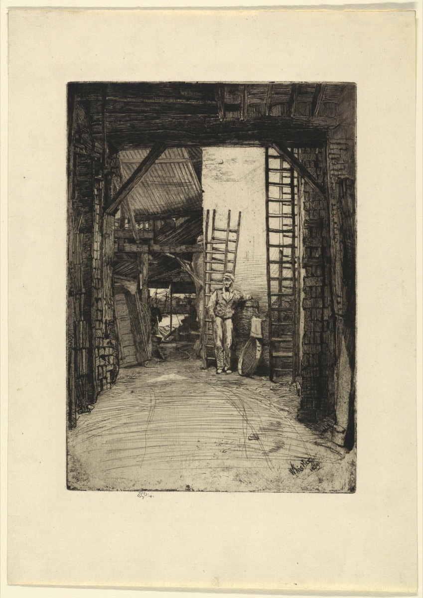 The Lime-Burner — James McNeill Whistler, American, 1834–1903