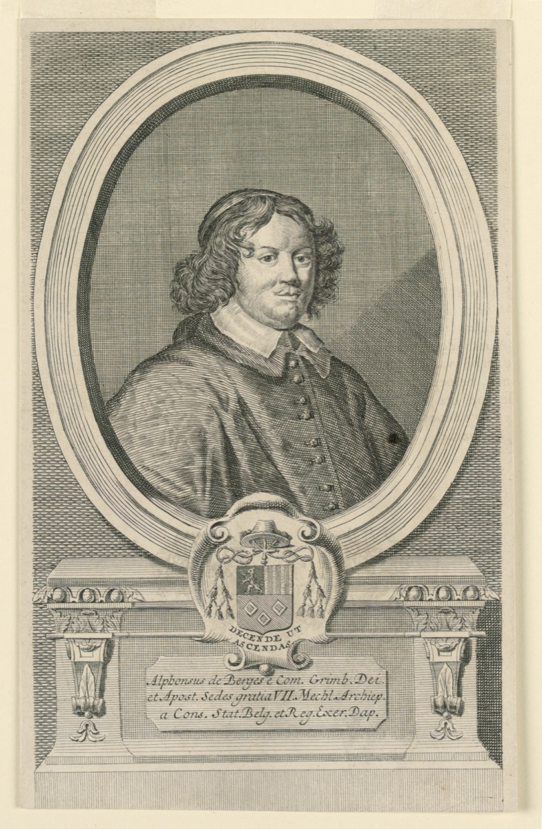 Portrait of Alphonsus de Berge, Archbishop of Mechlin