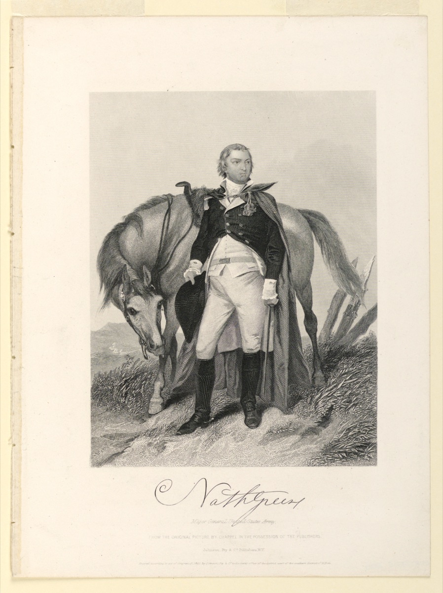 Portrait of Nathanael Greene — After Alonzo Chappel, 1828 - 1887