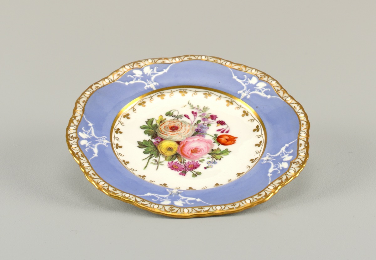 Plate, from a Dessert Service — Spode Ceramic Works, English, established 1776