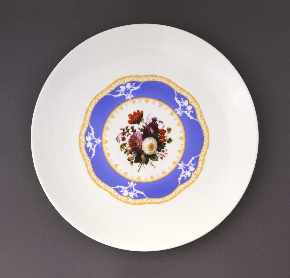 Plate, from a Dessert Service — Spode Ceramic Works, English, established 1776