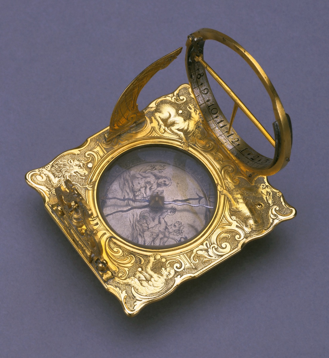 Portable Equatorial — Jacob Emanuel Laminit, German, 1719–1760