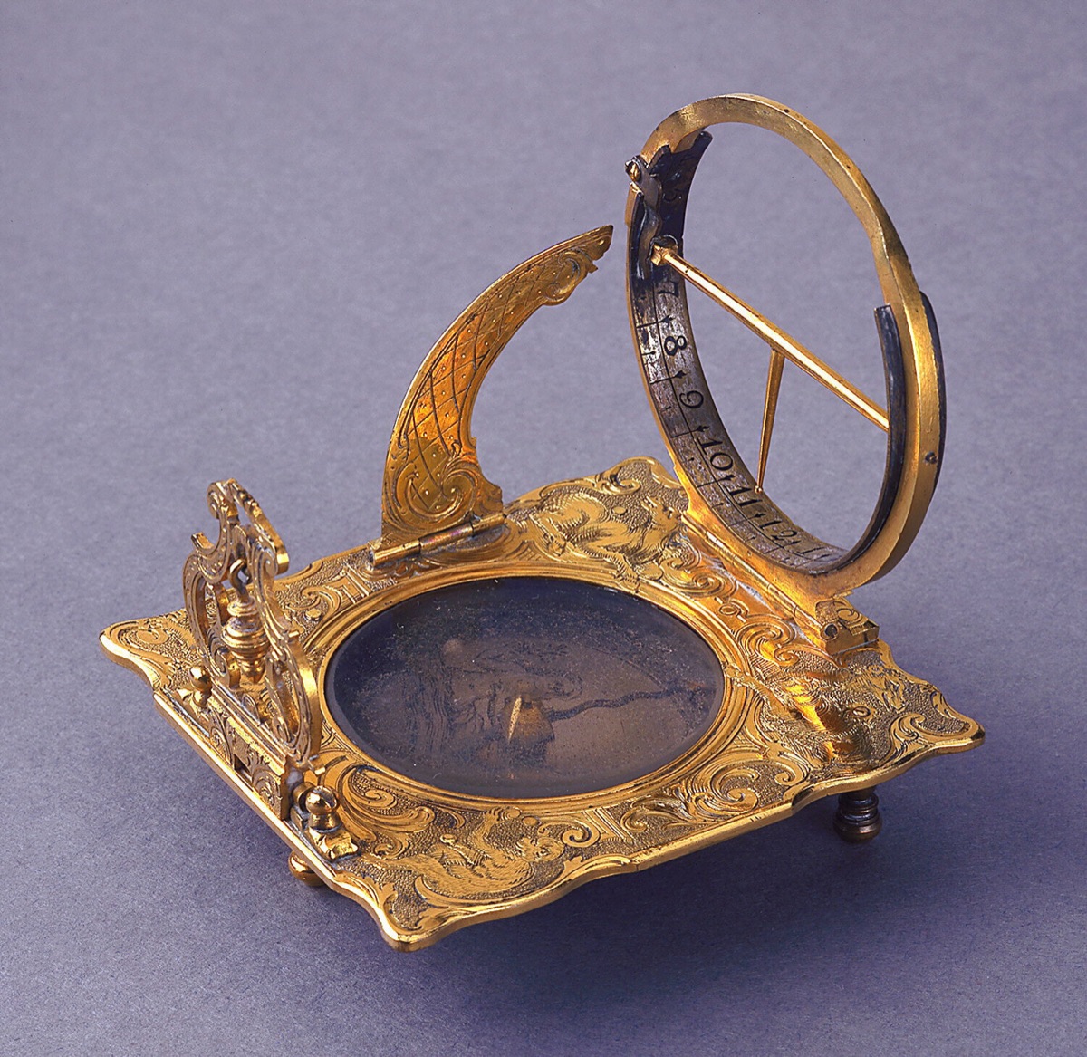 Portable Equatorial — Jacob Emanuel Laminit, German, 1719–1760