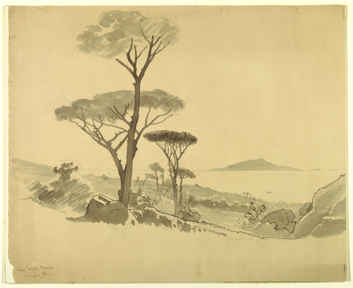 Villa Sensale, Sorrento — William Stanley Haseltine, American, 1835–1900
