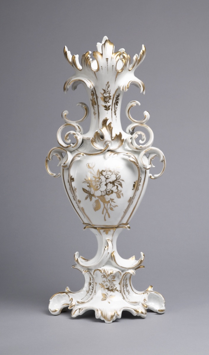 Vase (One of a Pair) — Possibly Coalport Porcelain Factory, English, active late 18th - 20th centuries