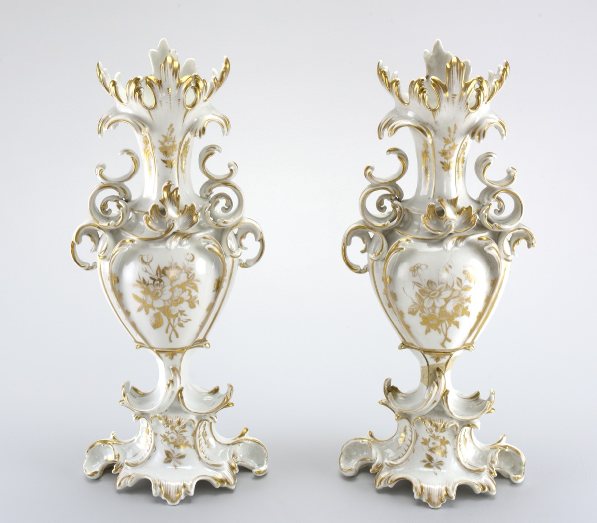 Vase (One of a Pair) — Possibly Coalport Porcelain Factory, English, active late 18th - 20th centuries