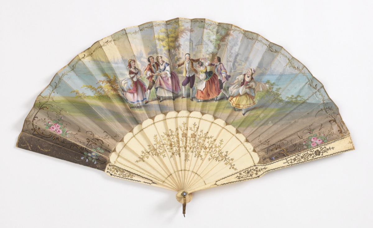Pleated fan