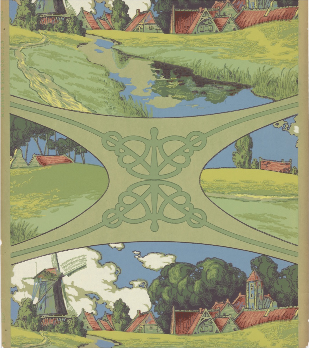 Frieze — M.H. Birge & Sons Co., 1834