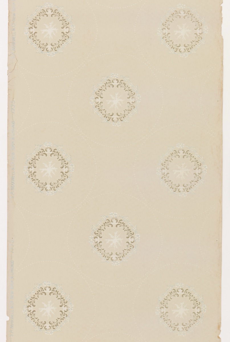 Ceiling paper — Maxwell & Co., S.A., Chicago, Illinois, USA