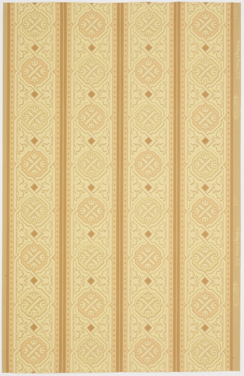 Sidewall — Whiting & Sons, 1880s – ca.1900; American Wall Paper Manufacturers' Association, 1879–1887