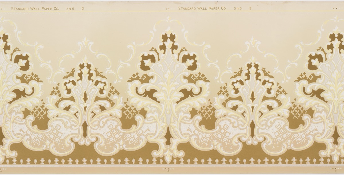Frieze — Standard Wall-Paper Company, Standard Wall-Paper Company, Sandy Hill, New York