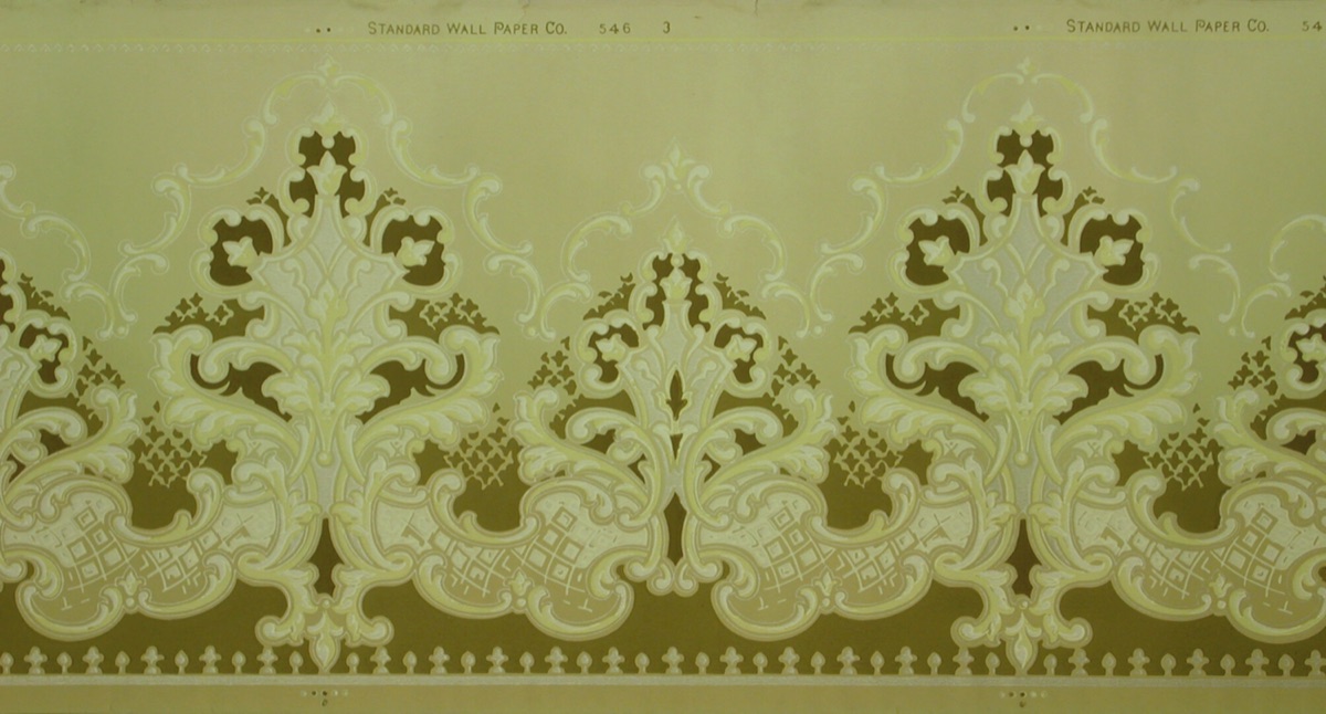 Frieze — Standard Wall-Paper Company, Standard Wall-Paper Company, Sandy Hill, New York