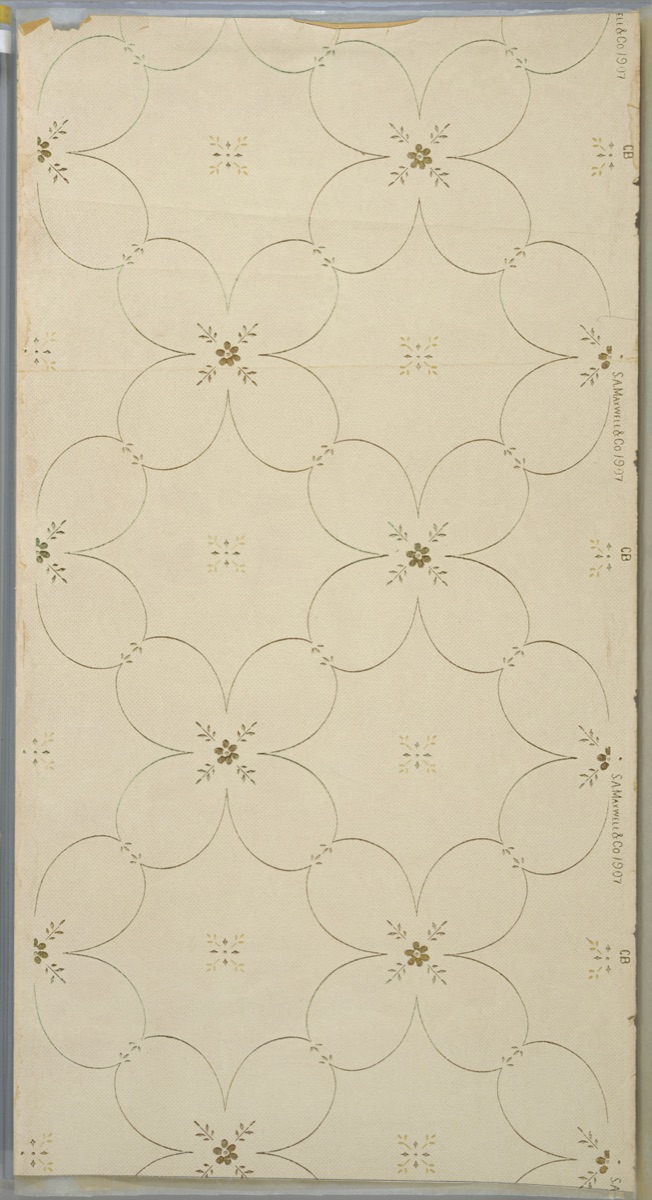 Ceiling paper — Maxwell & Co., S.A., Chicago, Illinois, USA