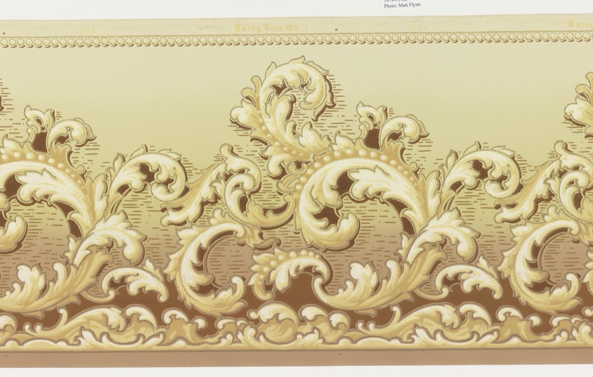 Frieze — Carey Bros. W.P. Mfg. Co., Philadelphia, Pennsylvania, founded 1882