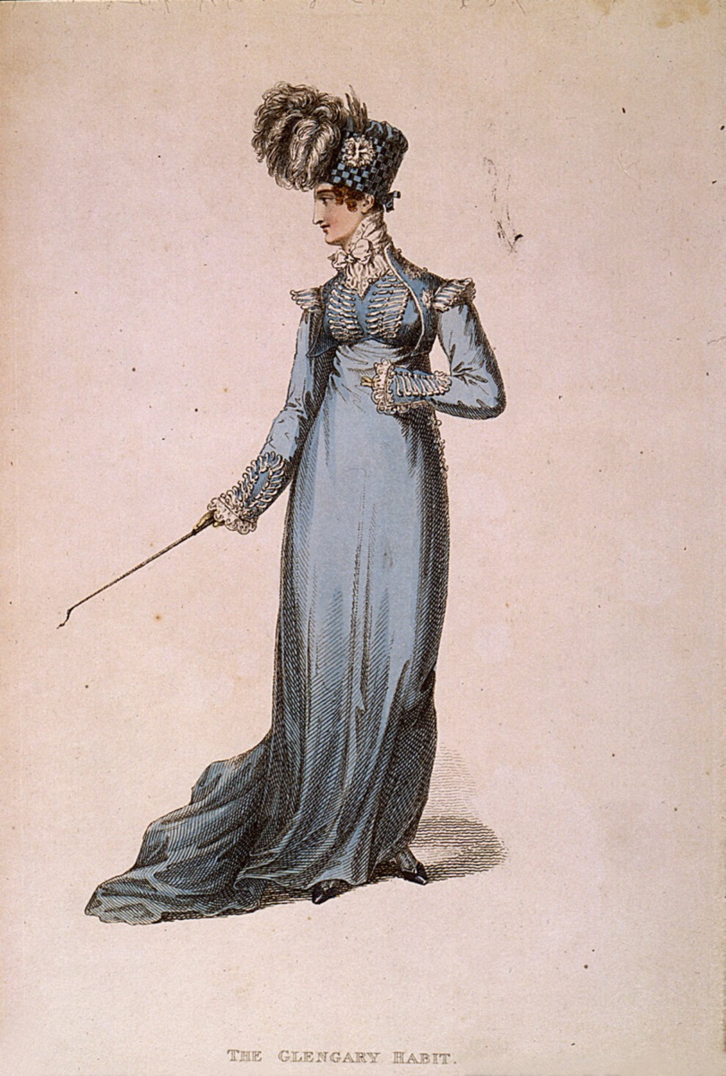 The Glengary Habit, from R. Ackerman's Repository of Arts, &c.