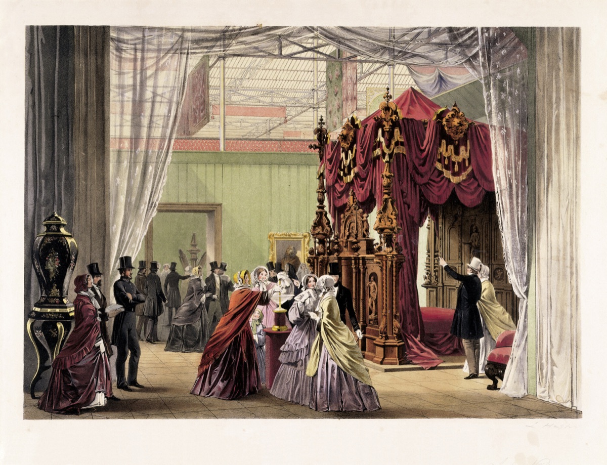 Austria No. 1: Plate from "Dickinson's Comprehensive Pictures of the Great Exhibition of 1851," published 1854. — Joseph Nash The Elder, British, 1808 - 1878