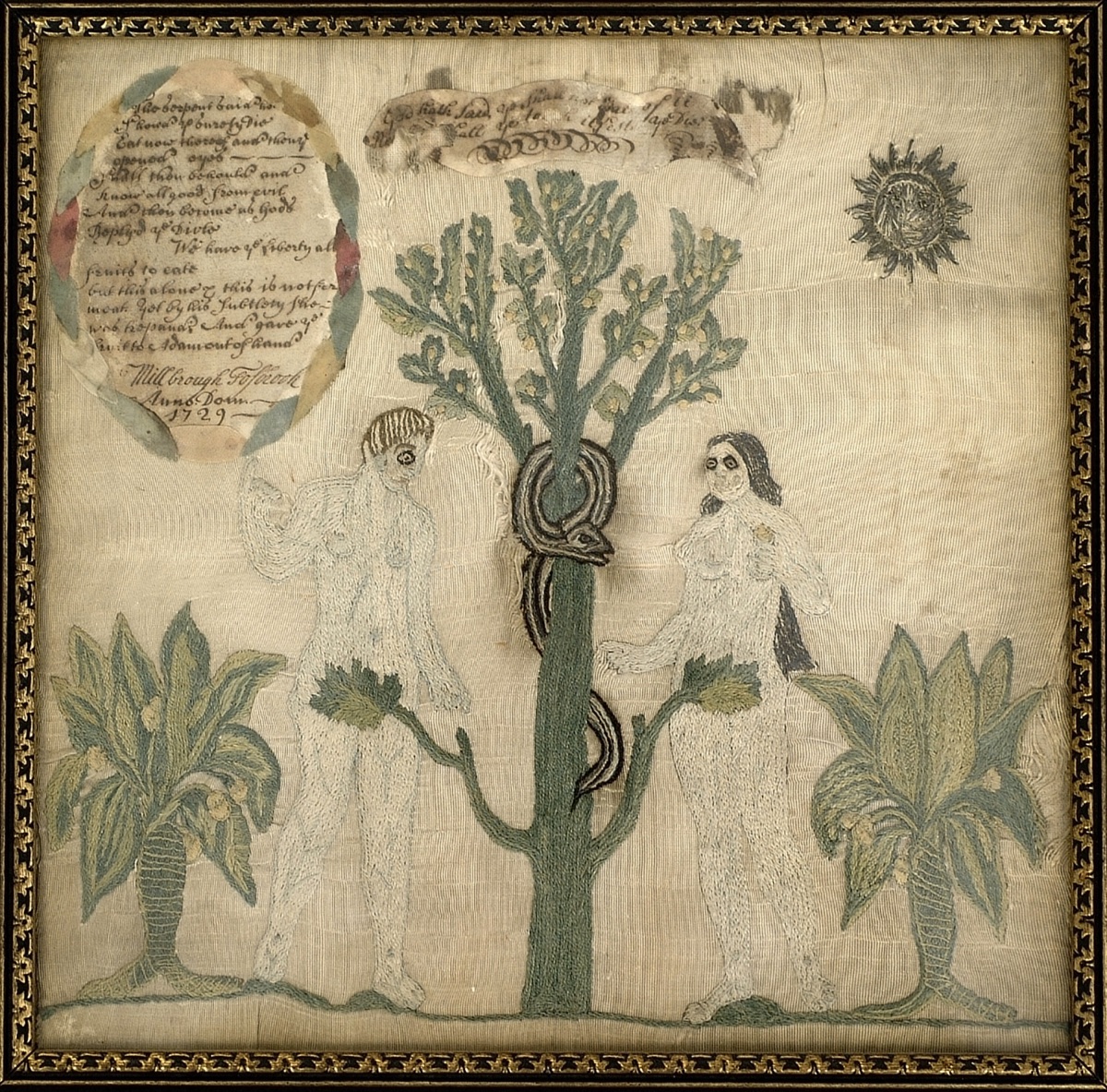 Sampler — Millbrough Fasbrook, American