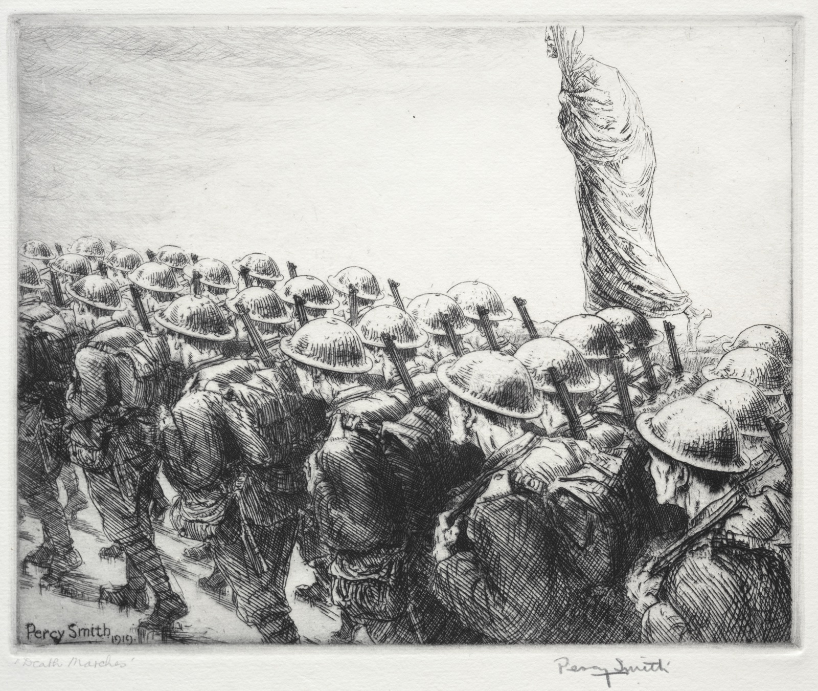 Dance of Death: Death Marches — Percy John Delf Smith (British, 1882–1948)