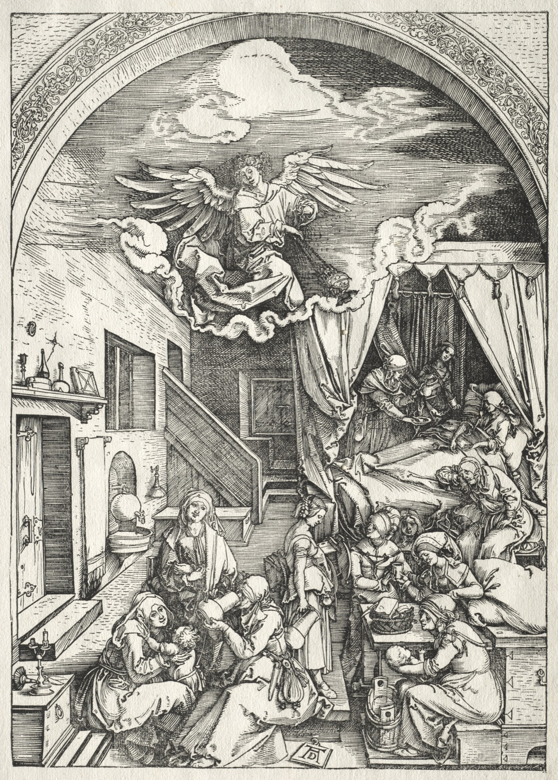 Life of the Virgin: Nativity of the Virgin — Albrecht Dürer (German, 1471–1528)