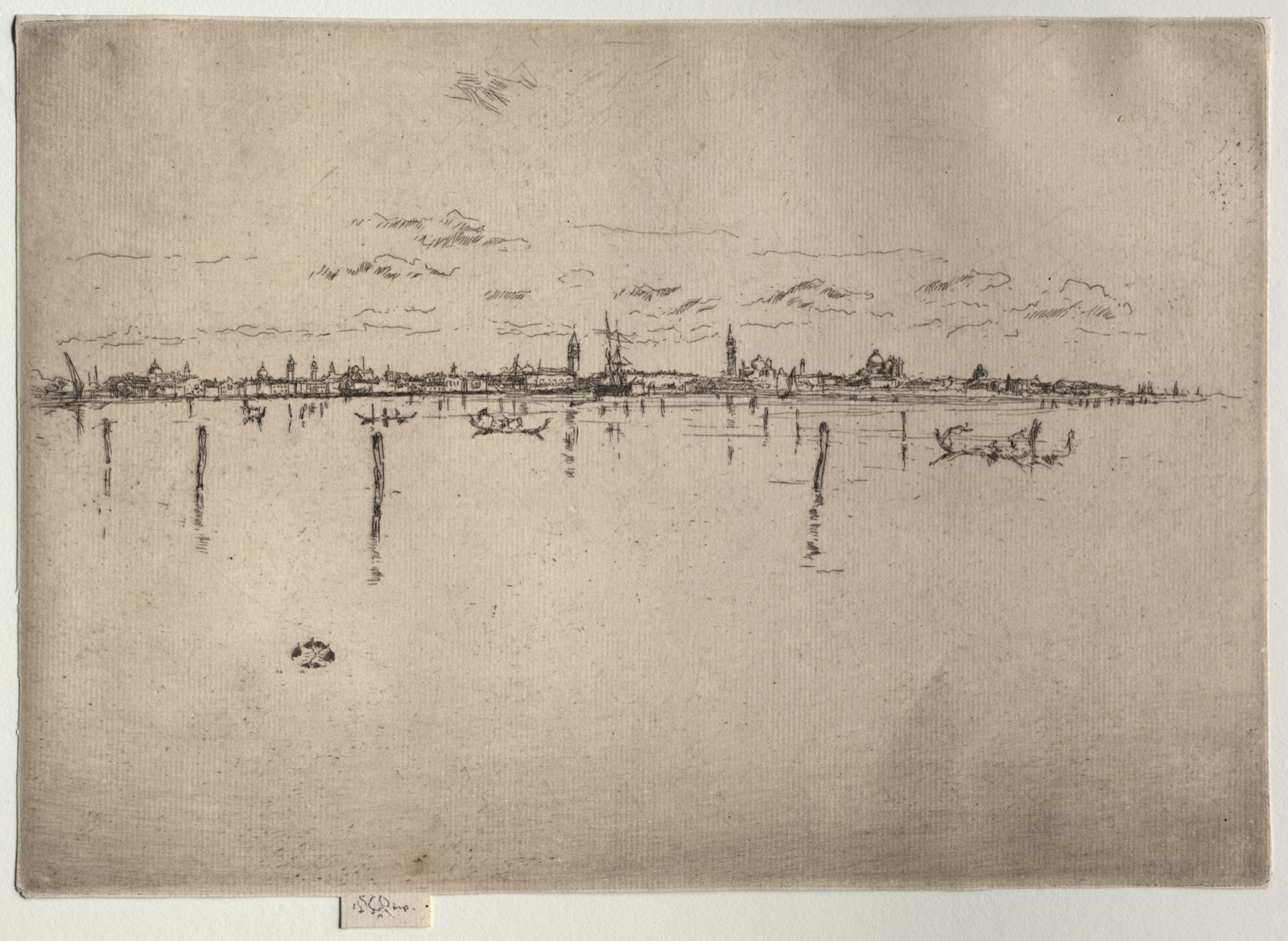 Little Venice — James McNeill Whistler (American, 1834–1903)