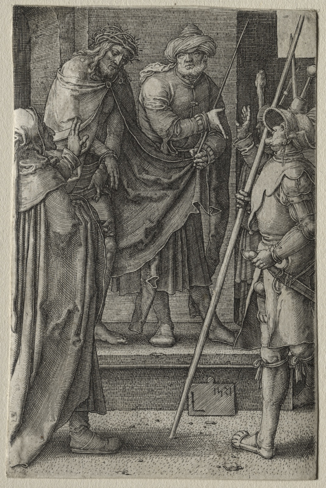The Passion: Christ Presented to the People — Lucas van Leyden (Netherlandish, 1494–about 1533)
