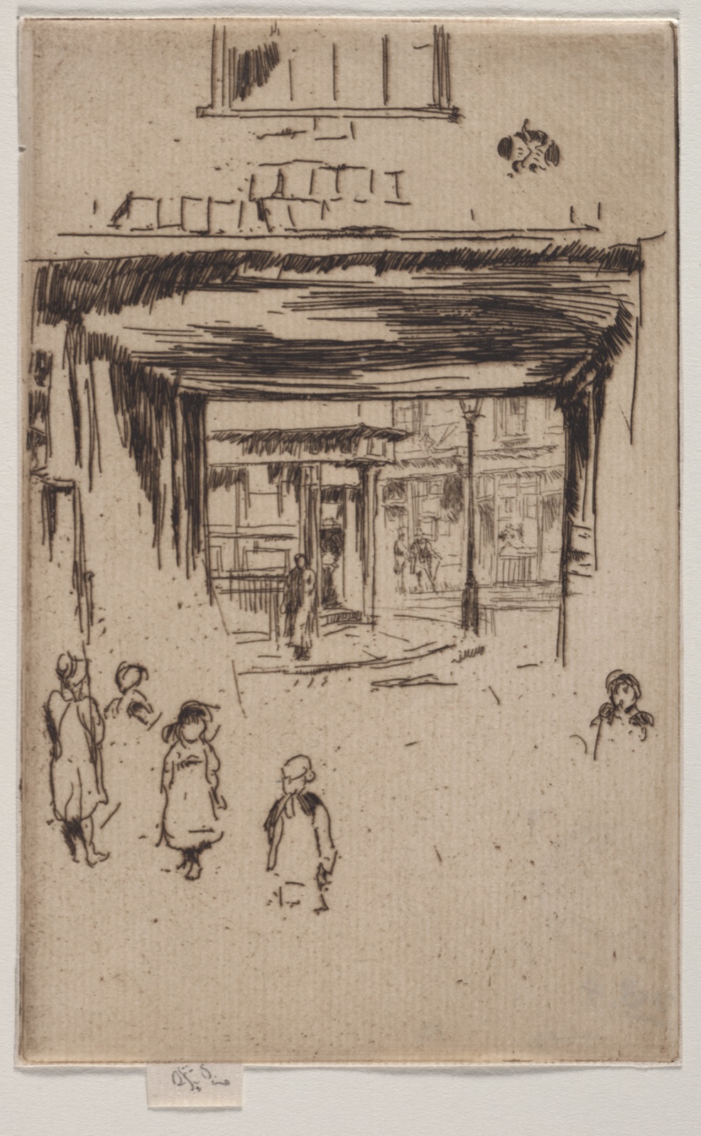 Drury Lane — James McNeill Whistler (American, 1834–1903)