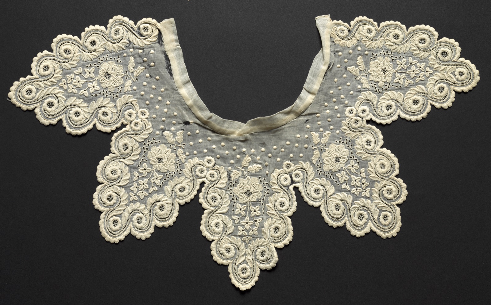 Lace and Embroidery Collar