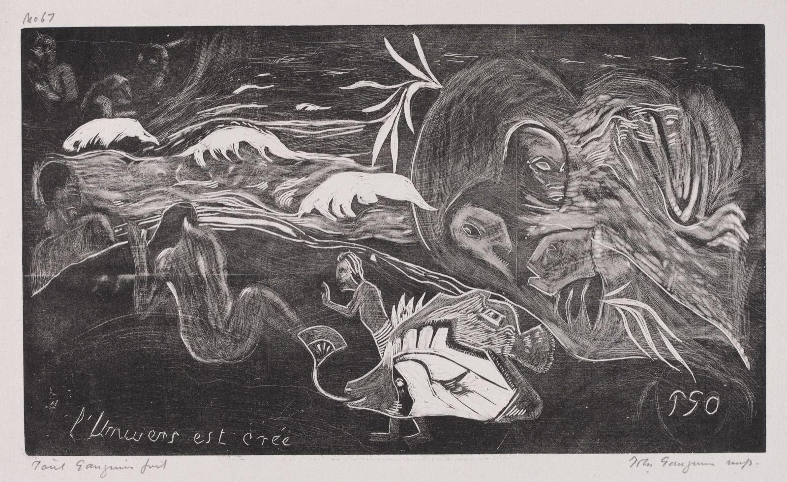 Noa Noa: L'Univers est créé (The Universe is Created) — Paul Gauguin (French, 1848–1903)