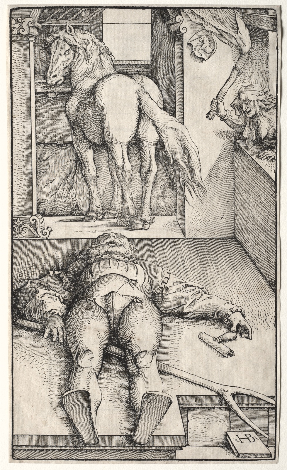 The Bewitched Groom — Hans Baldung (German, 1484/85–1545)