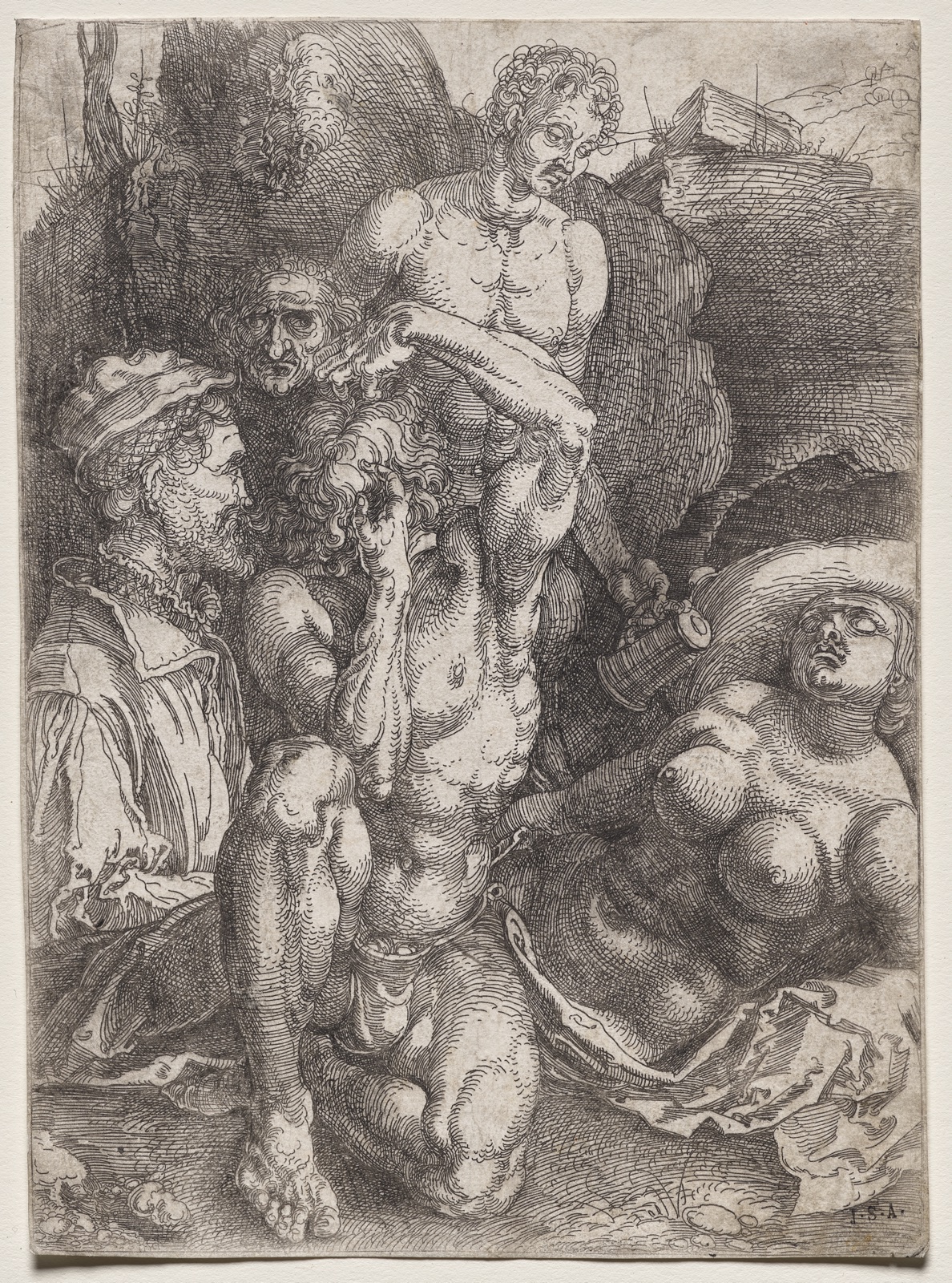 Group of Five Figures — Albrecht Dürer (German, 1471–1528)