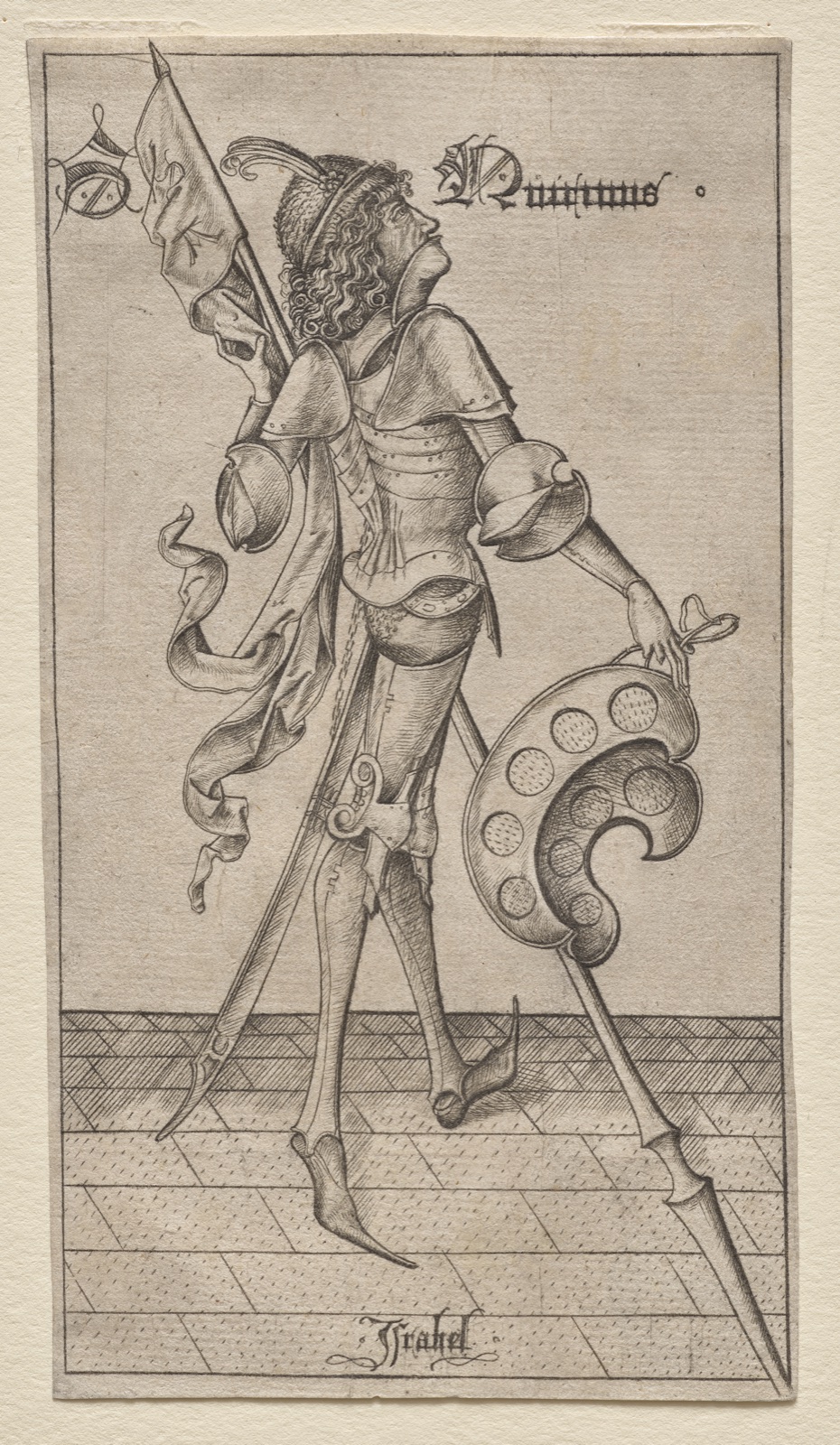 St. Quirinus — Israhel van Meckenem (German, c. 1440–1503)