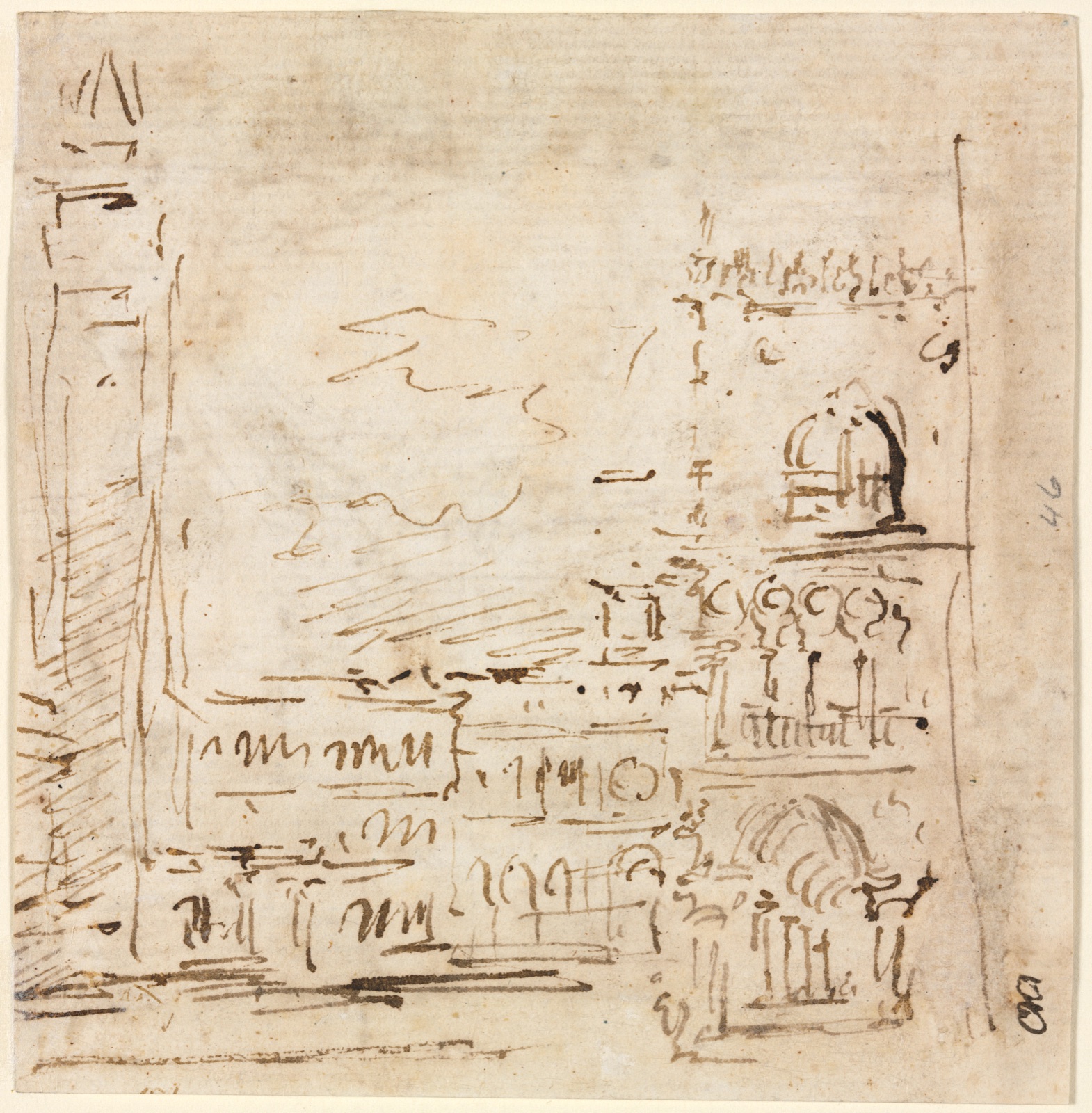 Piazza San Marco with Doges' Palace — Francesco Guardi (Italian, 1712–1793)