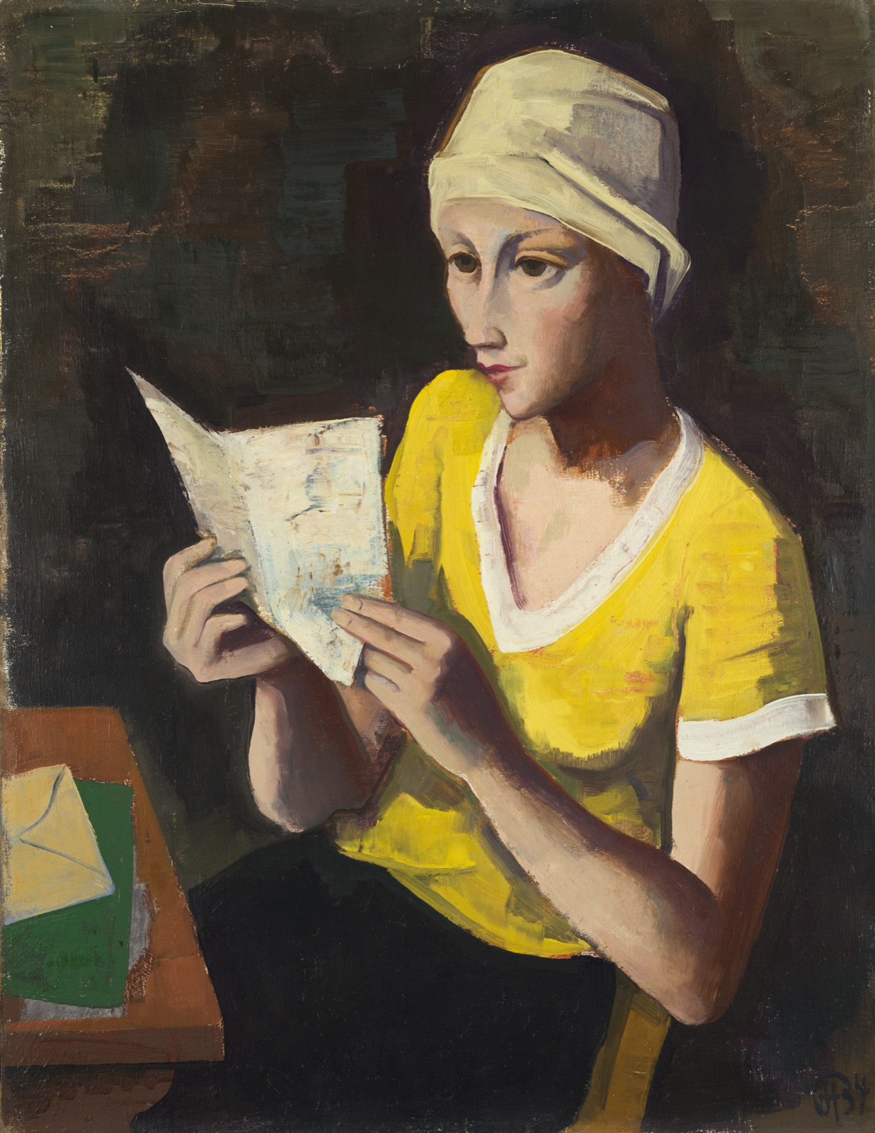 The Letter — Karl Hofer (German, 1878–1955)