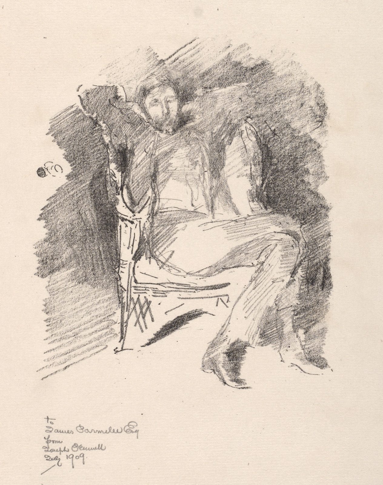 Joseph Pennell, No. 2 — James McNeill Whistler (American, 1834–1903)