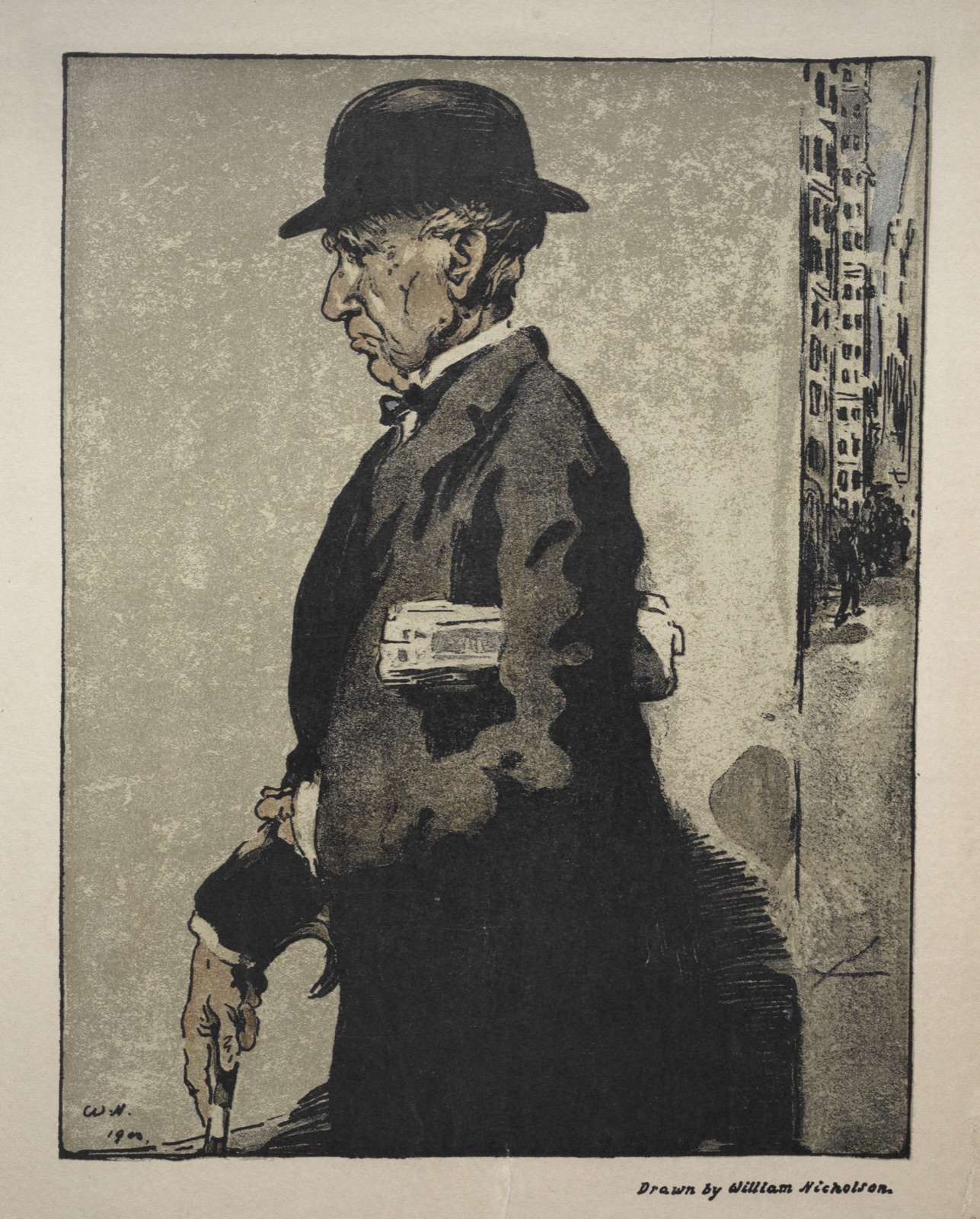 Russell Sage — William Nicholson (British, 1872–1949)