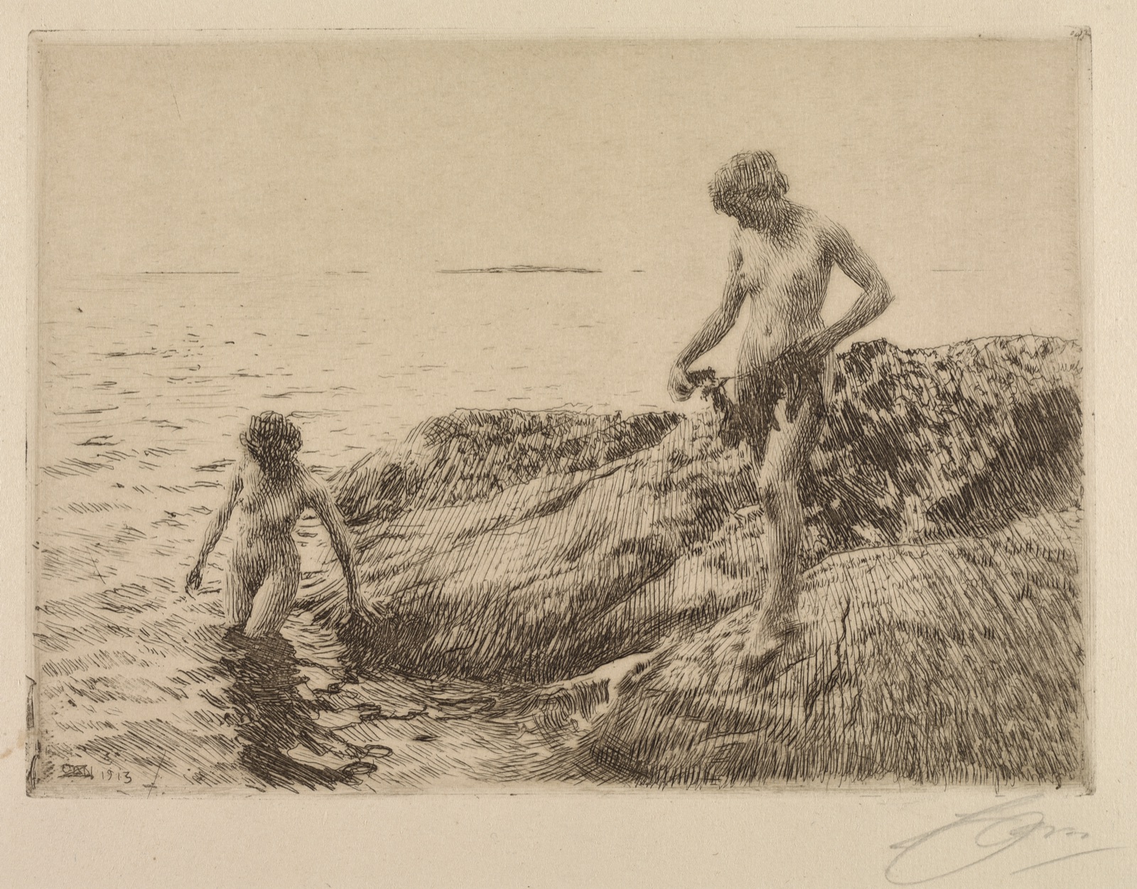Seaward Skerries — Anders Zorn (Swedish, 1860–1920)