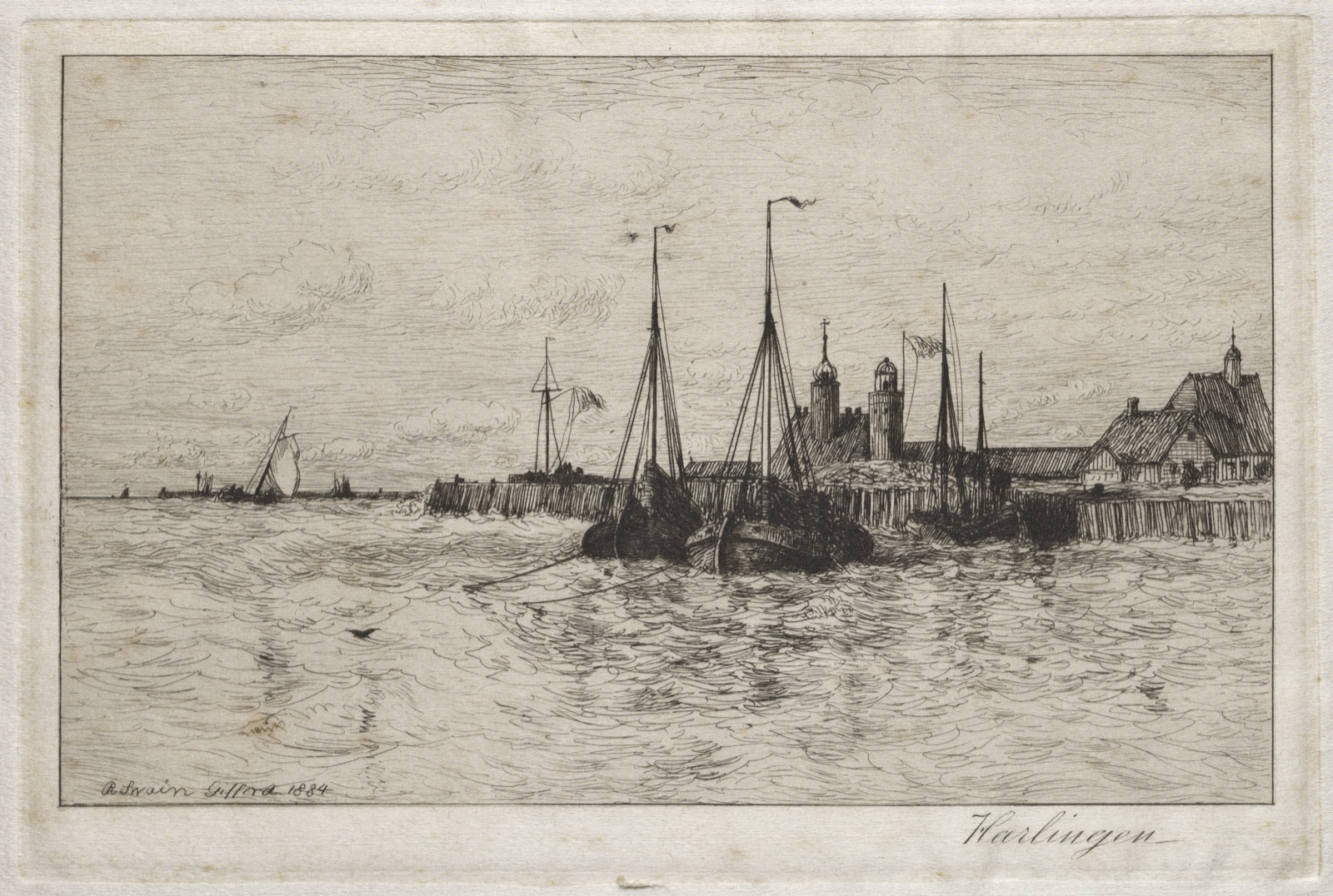 Harlingen — Robert Swain Gifford (American, 1840–1905)