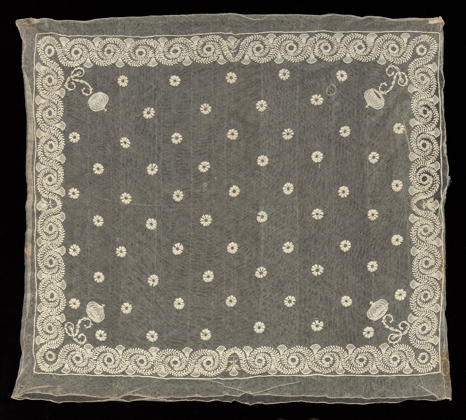 Lace Pillow Slip (one of a pair)