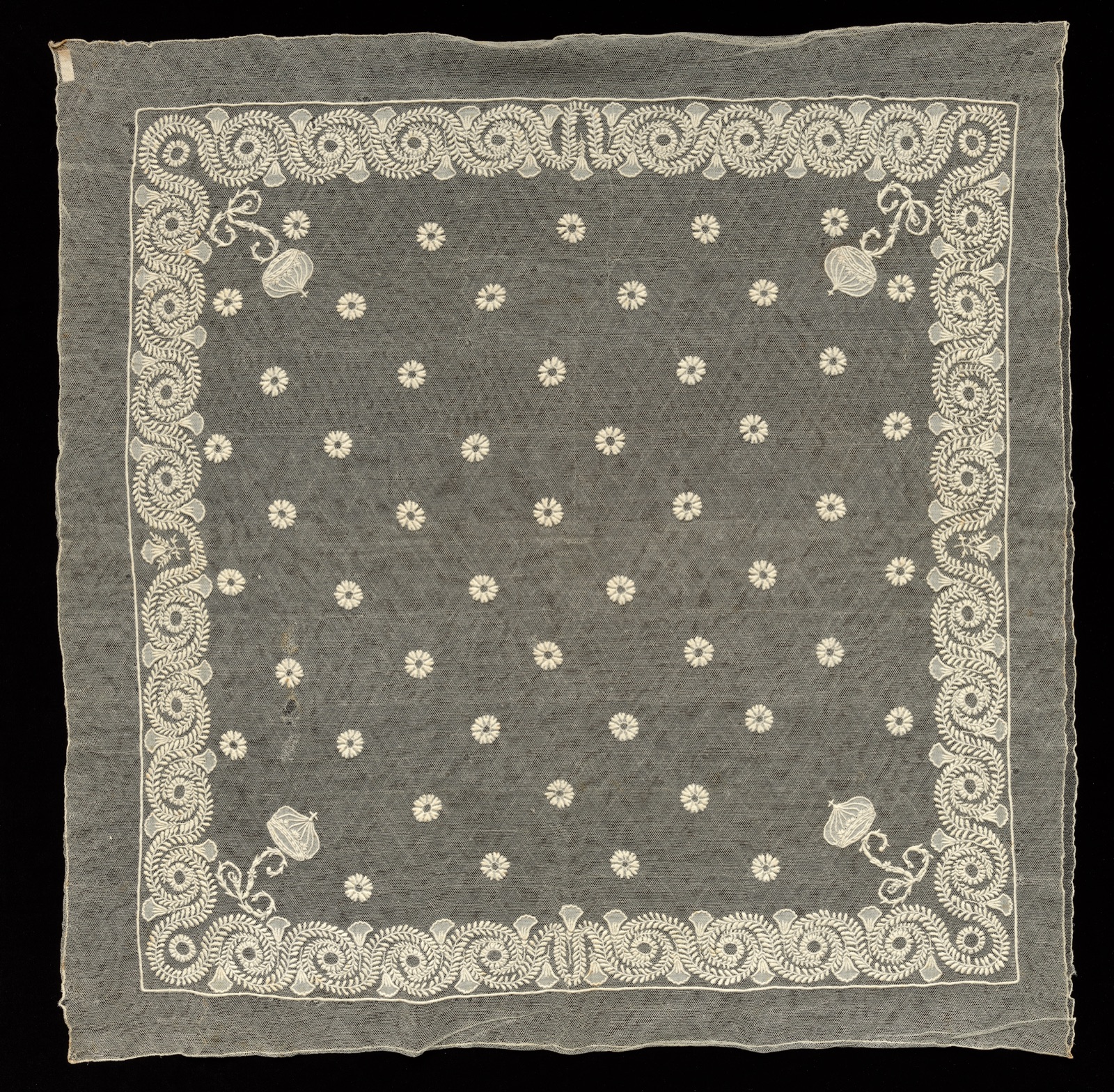 Lace Pillow Slip (one of a pair)