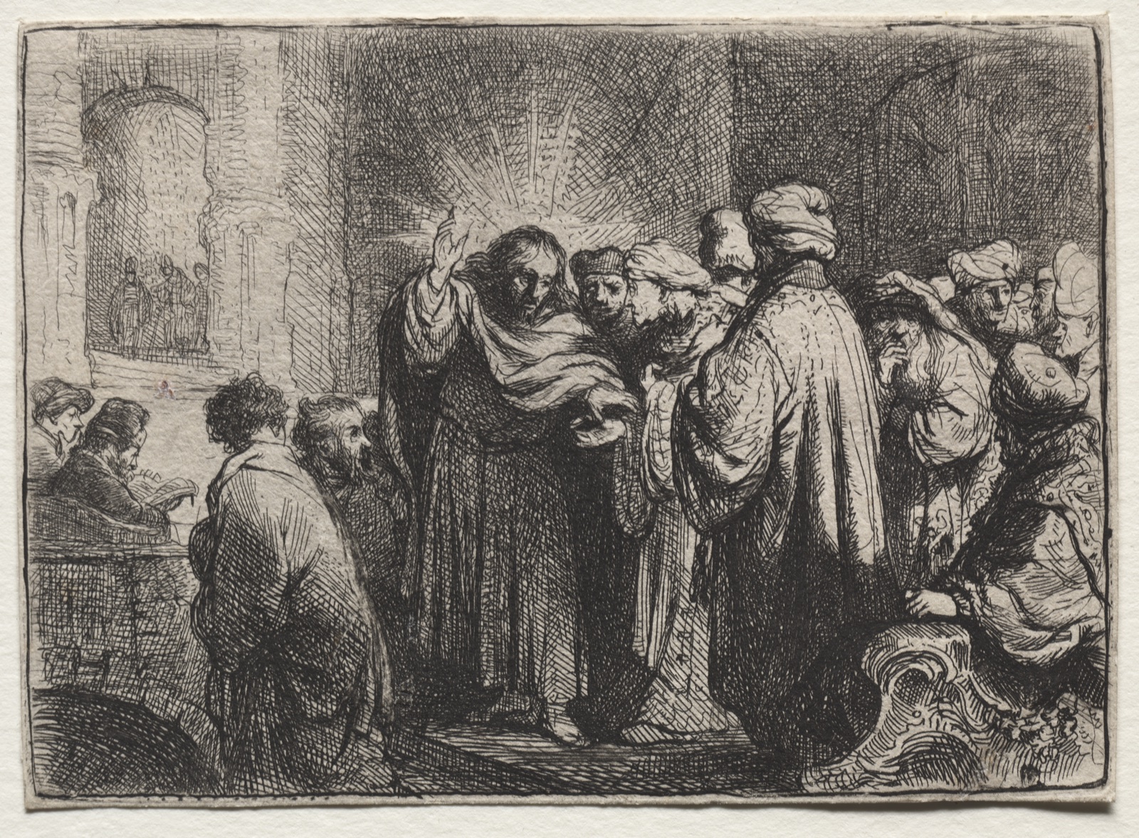 The Tribute Money — Rembrandt van Rijn (Dutch, 1606–1669)