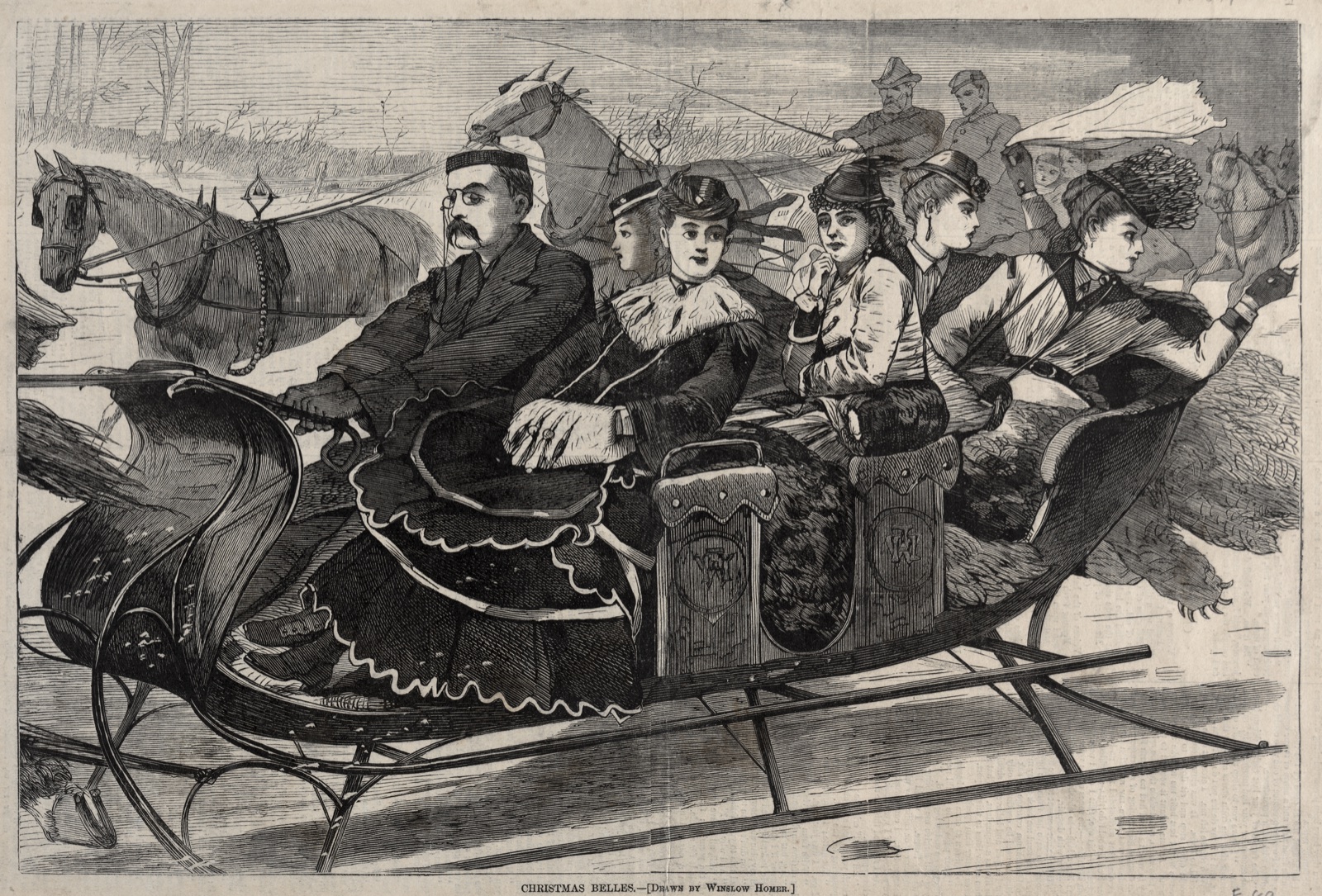 Christmas Belles — Winslow Homer (American, 1836–1910)